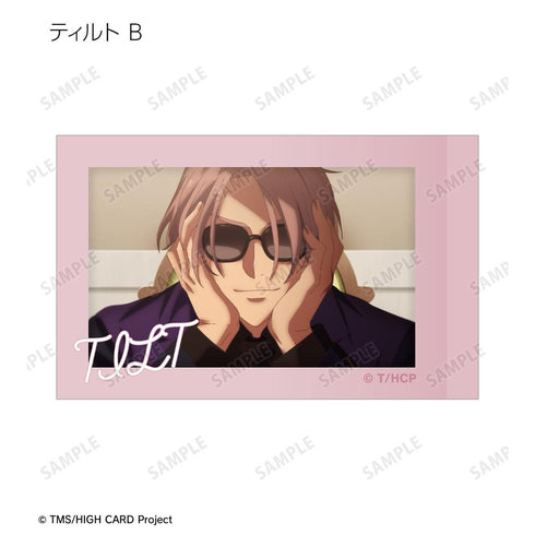 『HIGH CARD』トレーディング場面写インスタントカメラ風イラストカード(単位/BOX)