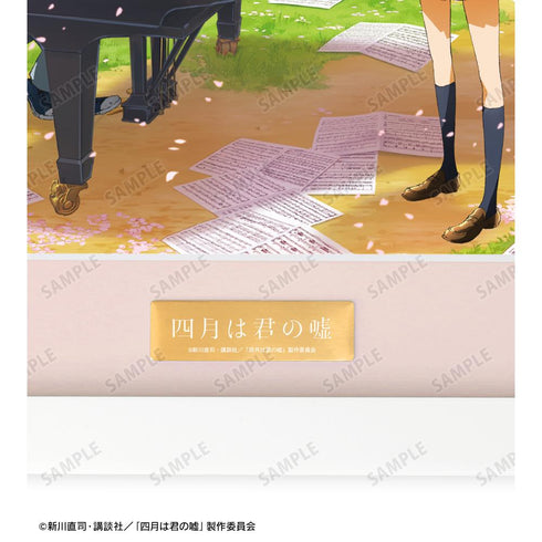 『四月は君の嘘』有馬公生&宮園かをり キャラファイングラフ