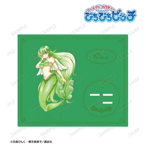 『ぴちぴちピッチ』花森ぴんく先生 描き下ろし リナ 羽を纏ったマーメイドver. パーツ付きカラーBIGアクリルスタンド【202509再販】