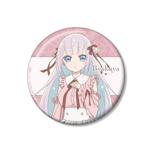 『かつて魔法少女と悪は敵対していた。』描き下ろし 深森白夜 スウィートファッションver. 100mm缶バッジ【202508再販】