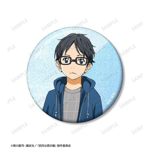 『四月は君の嘘』有馬公生 ホログラム缶バッジ3個セット【202604再販】