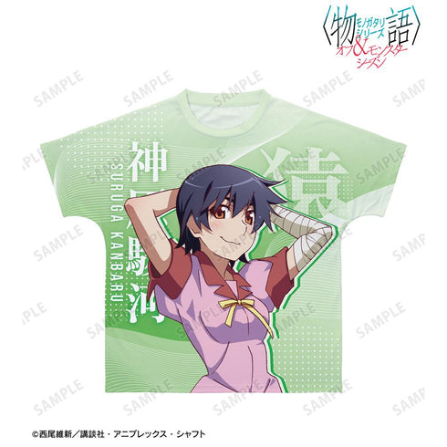『〈物語〉シリーズ オフ&モンスターシーズン』神原駿河 フルグラフィックTシャツユニセックス
