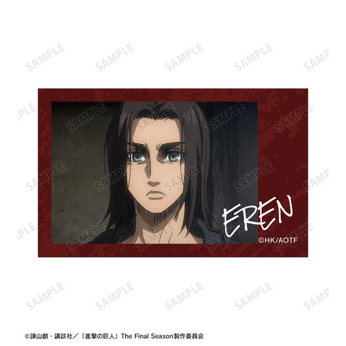 『進撃の巨人』エレン 場面写イラストカード2枚セット
