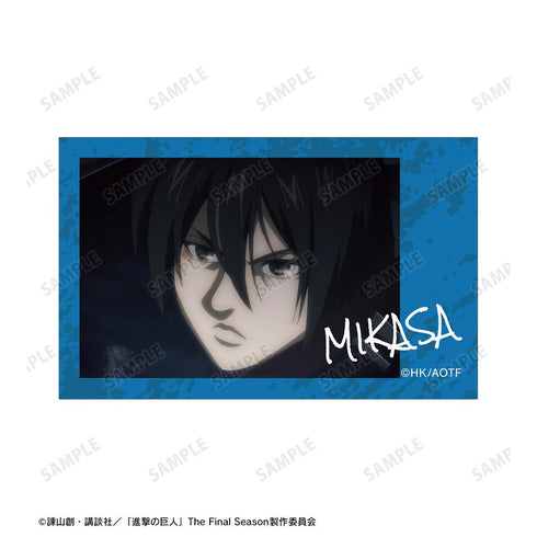 『進撃の巨人』ミカサ 場面写イラストカード2枚セット