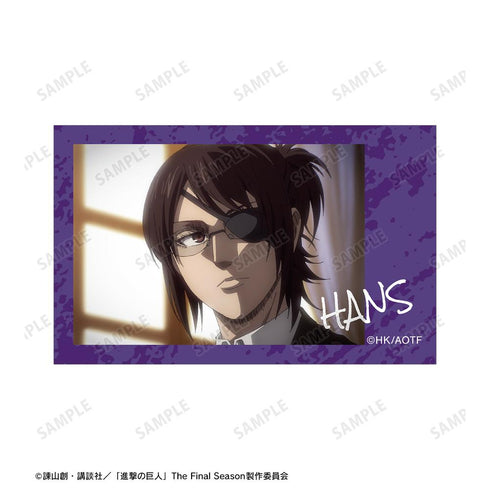 『進撃の巨人』ハンジ 場面写イラストカード2枚セット
