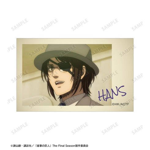 『進撃の巨人』ハンジ 場面写イラストカード2枚セット
