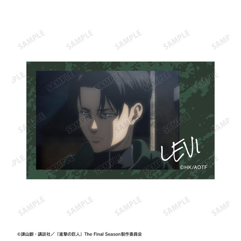 『進撃の巨人』リヴァイ 場面写イラストカード2枚セット