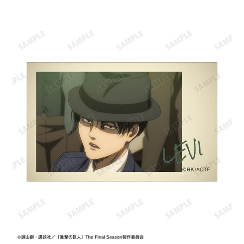 『進撃の巨人』リヴァイ 場面写イラストカード2枚セット