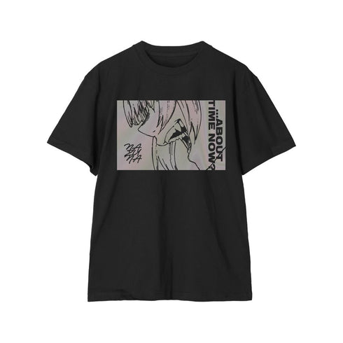 『よふかしのうた』七草ナズナ オーロラフラッシュプリントTシャツレディース