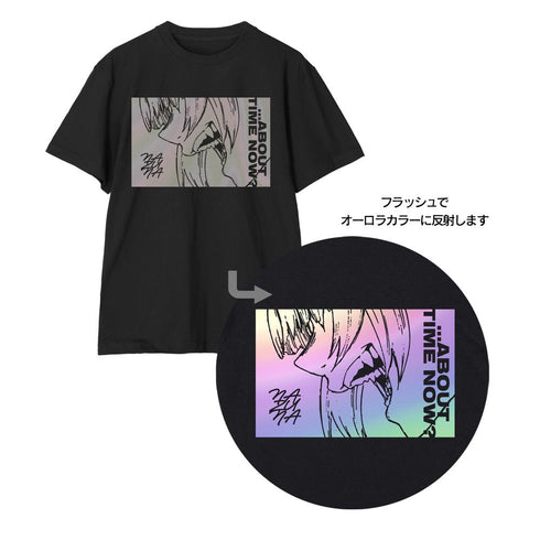 『よふかしのうた』七草ナズナ オーロラフラッシュプリントTシャツレディース