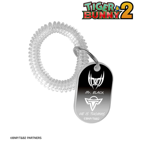 『TIGER & BUNNY 2』Mr. ブラック&ヒーイズトーマス ロッカーキー風アクリルキーホルダー