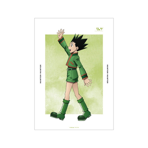 『HUNTER×HUNTER』描き下ろし ゴン 歩みver. A3マット加工ポスター【202609再販】