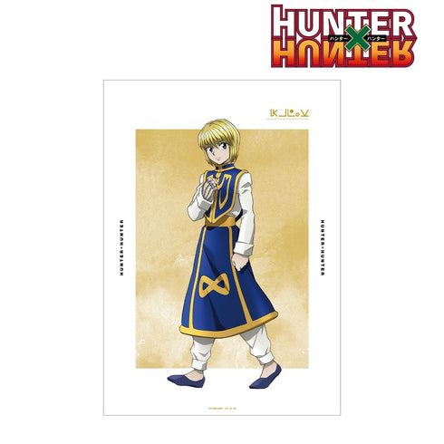 『HUNTER×HUNTER』描き下ろし クラピカ 歩みver. A3マット加工ポスター【202609再販】