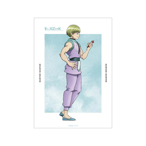 『HUNTER×HUNTER』描き下ろし シャルナーク 歩みver. A3マット加工ポスター【202508再販】