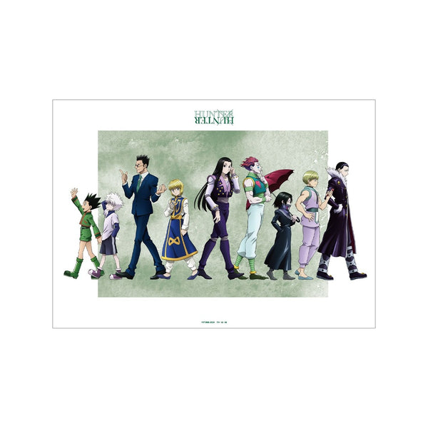 『HUNTER×HUNTER』描き下ろし 集合 歩みver. A3マット加工ポスター【202609再販】