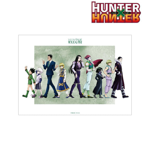 『HUNTER×HUNTER』描き下ろし 集合 歩みver. A3マット加工ポスター【202508再販】