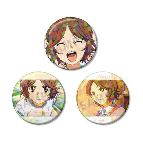 『四月は君の嘘』澤部椿 ホログラム缶バッジ3個セット vol.2【202511再販】