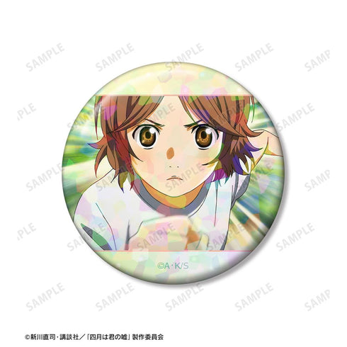 『四月は君の嘘』澤部椿 ホログラム缶バッジ3個セット vol.2【202511再販】