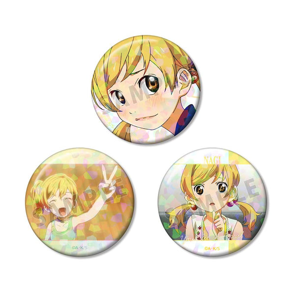 『四月は君の嘘』相座凪 ホログラム缶バッジ3個セット vol.2【202511再販】