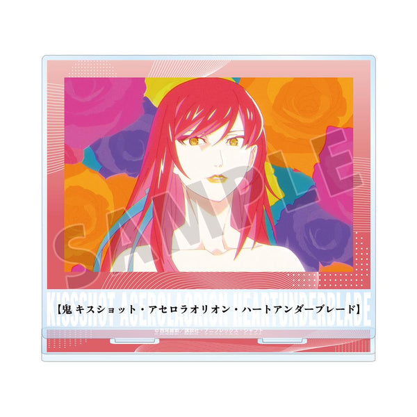 『〈物語〉シリーズ オフ&モンスターシーズン』キスショット・アセロラオリオン・ハートアンダーブレード 場面写BIGアクリルスタンド【202601再販】
