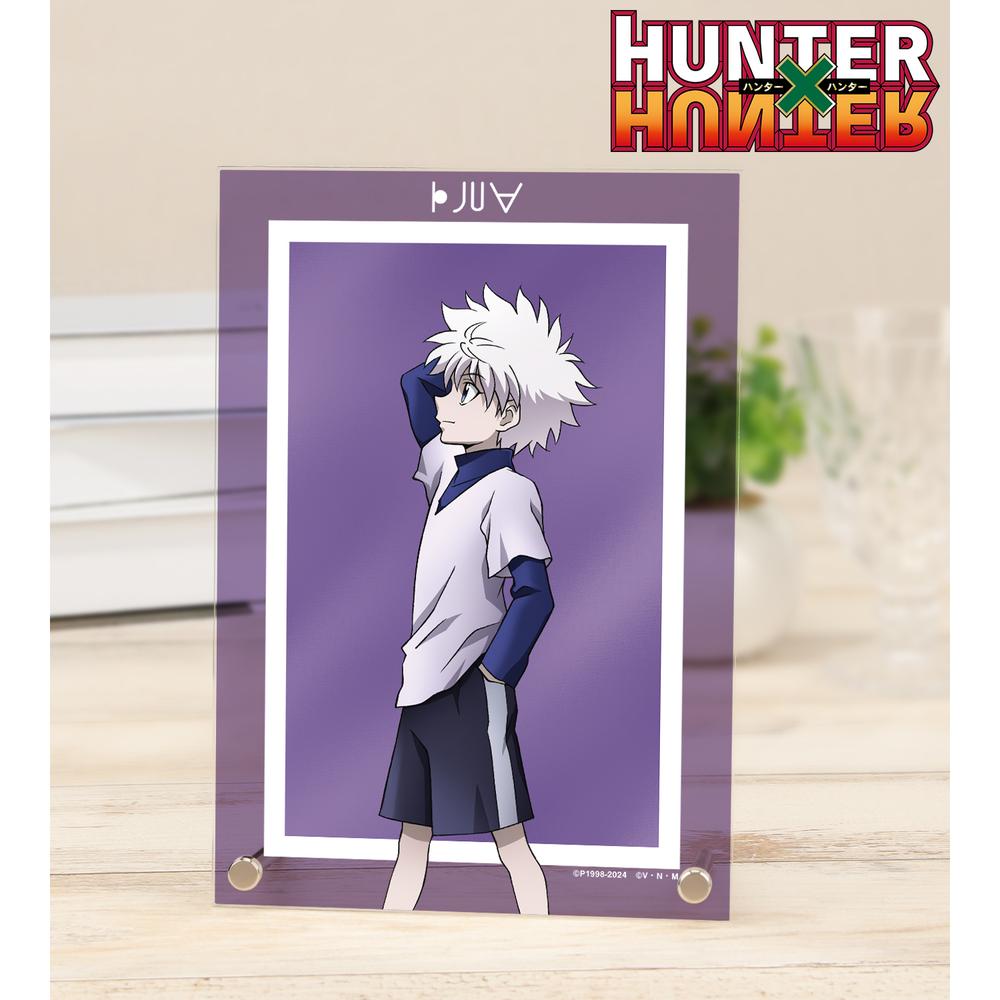 キルア　アクスタ　歩み HUNTER×HUNTER - 描き下ろし キルア 歩みver. BIG缶バッジ