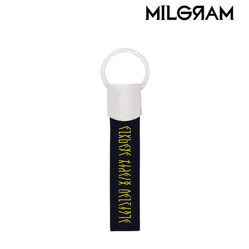 《MILGRAM -米尔格拉姆-》穆 囚服腰带风 钥匙扣 人造皮革钥匙扣【202605再版】