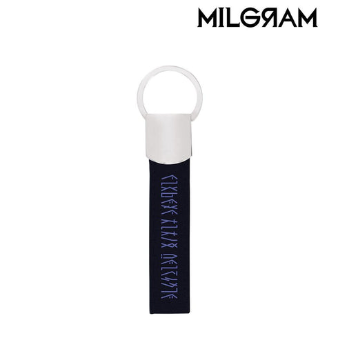 『MILGRAM -米爾格拉姆-』Shido 囚服腰帶風 鑰匙圈 合成皮鑰匙扣【202605 再版】