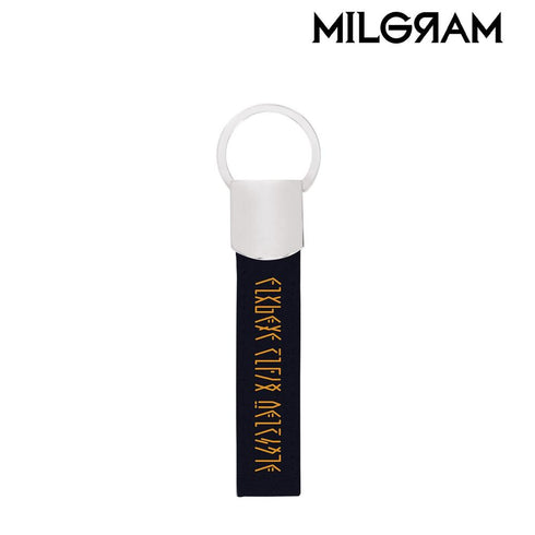 《MILGRAM -米尔格拉姆-》Mahiru 囚服腰带风 钥匙扣 人造皮革钥匙扣【202605再版】