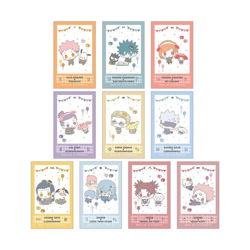 『呪術廻戦×サンリオキャラクターズ』トレーディング インスタントカメラ風イラストカード(単位/BOX)