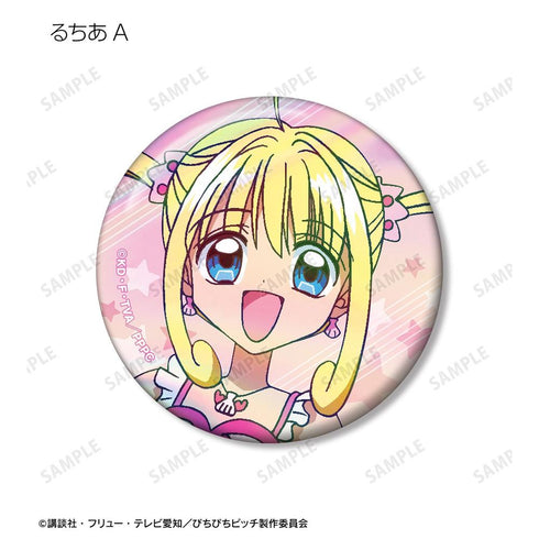『ぴちぴちピッチ』トレーディング るちあオンリー オーロラ缶バッジ(単位/BOX)【202606再販】