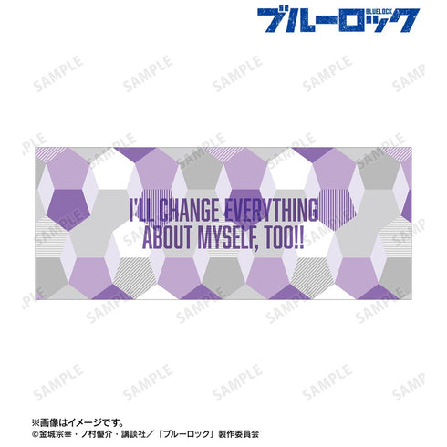 『ブルーロック』御影 玲王 モチーフ柄 フェイスタオル【202508再販】