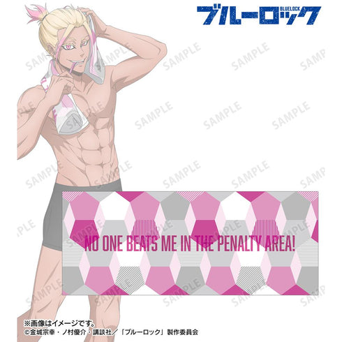 『ブルーロック』士道 龍聖 モチーフ柄 フェイスタオル【202508再販】