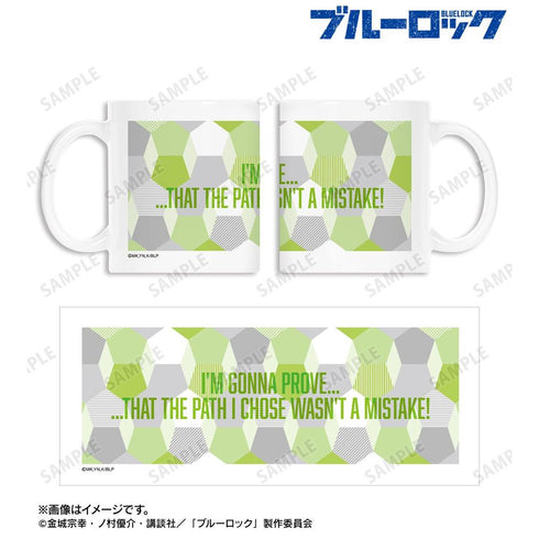 『ブルーロック』潔 世一 モチーフ柄 マグカップ【202607再販】
