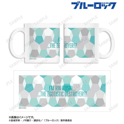 『ブルーロック』糸師 凛 モチーフ柄 マグカップ【202508再販】