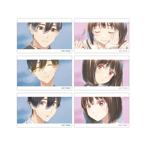 《小市民系列》Ani-Art aqua label 卡片貼紙(單位/盒)