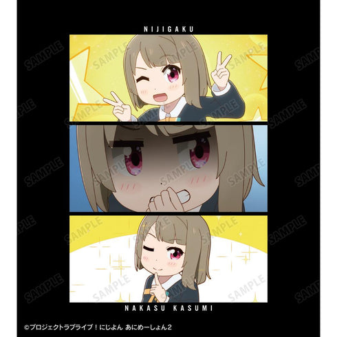 『にじよん あにめーしょん2』中須 かすみ 場面写Tシャツメンズ【202602再販】