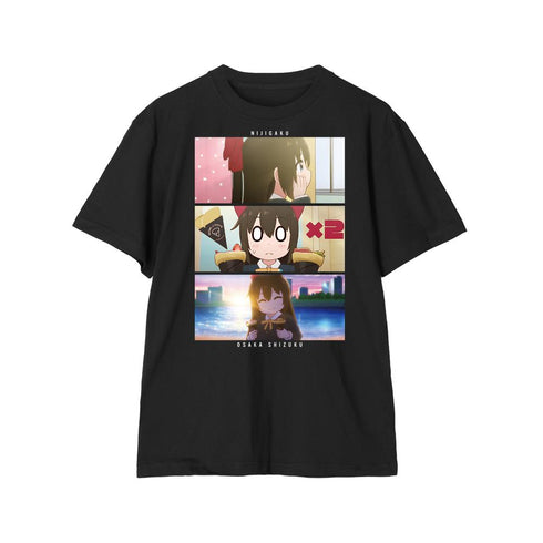 『にじよん あにめーしょん2』桜坂 しずく 場面写Tシャツメンズ