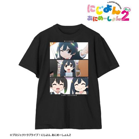 『にじよん あにめーしょん2』優木 せつ菜 場面写Tシャツメンズ