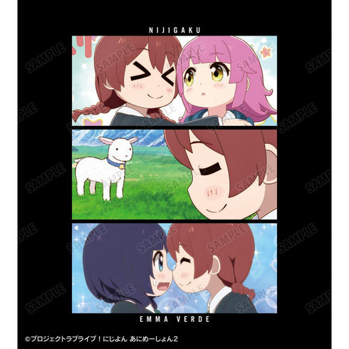 『にじよん あにめーしょん2』エマ・ヴェルデ 場面写Tシャツレディース【202602再販】