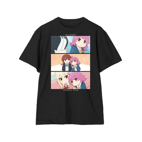 『にじよん あにめーしょん2』天王寺 璃奈 場面写Tシャツメンズ