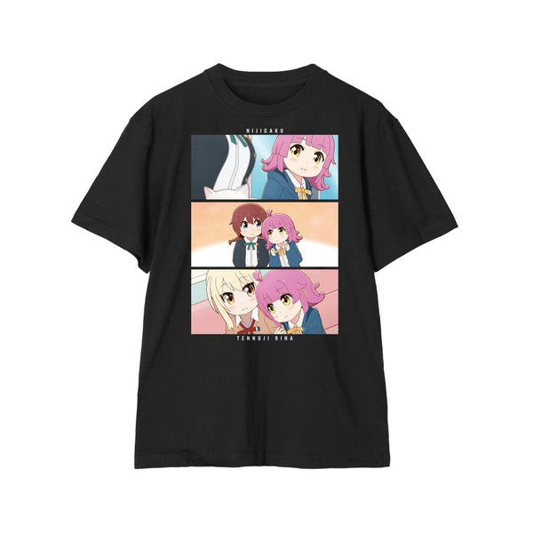 『にじよん あにめーしょん2』天王寺 璃奈 場面写Tシャツメンズ