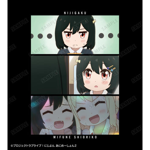 『にじよん あにめーしょん2』三船 栞子 場面写Tシャツメンズ【202602再販】