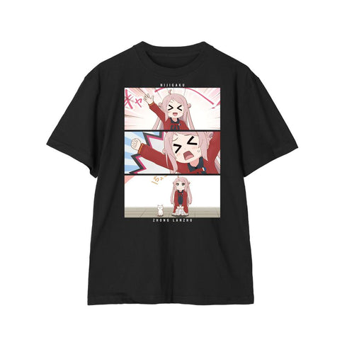 『にじよん あにめーしょん2』鐘 嵐珠 場面写Tシャツレディース