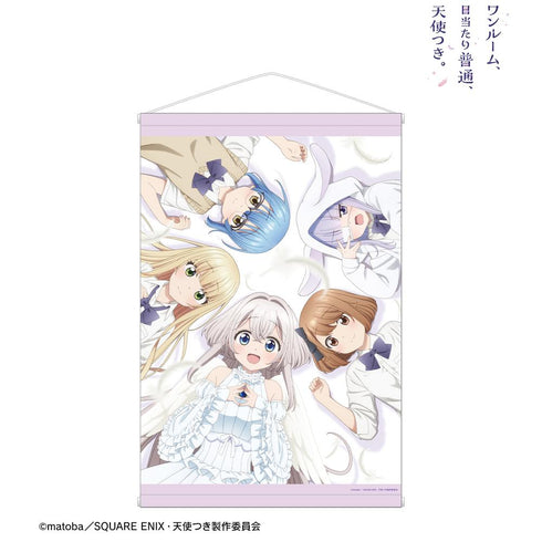 『ワンルーム、日当たり普通、天使つき。』キービジュアル B2タペストリー ver.A