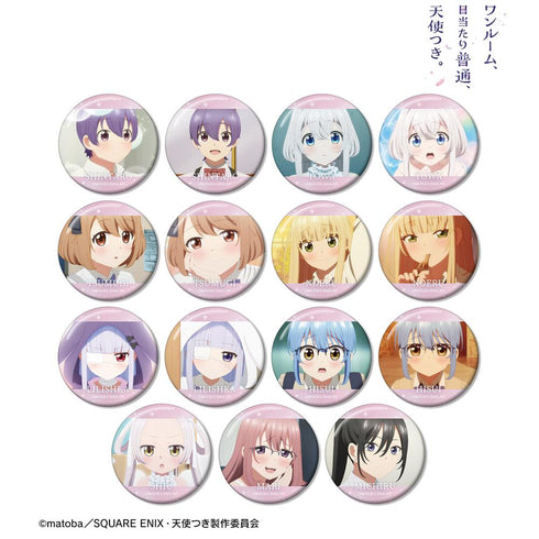 『ワンルーム、日当たり普通、天使つき。』トレーディング場面写缶バッジ(単位/BOX)