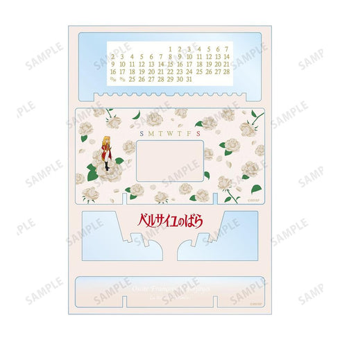 《凡爾賽玫瑰》奧斯卡 Botania 桌上型壓克力萬年曆【202603 再版】