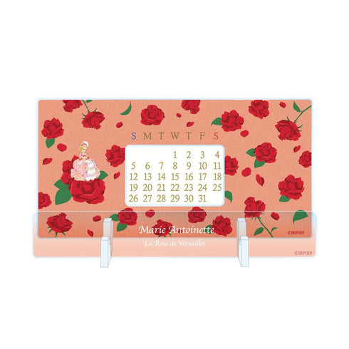 《凡爾賽玫瑰》瑪麗·安東尼娜 Botania 桌上型壓克力萬年曆【202603 再版】