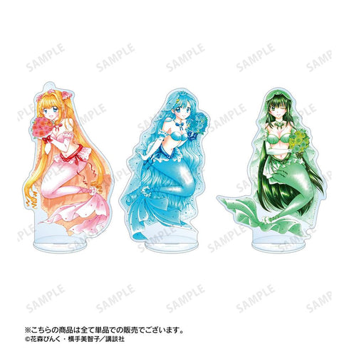『ぴちぴちピッチ』花森ぴんく先生 描き下ろし 波音 ウェディングマーメイドver. BIGアクリルスタンド【202509再販】