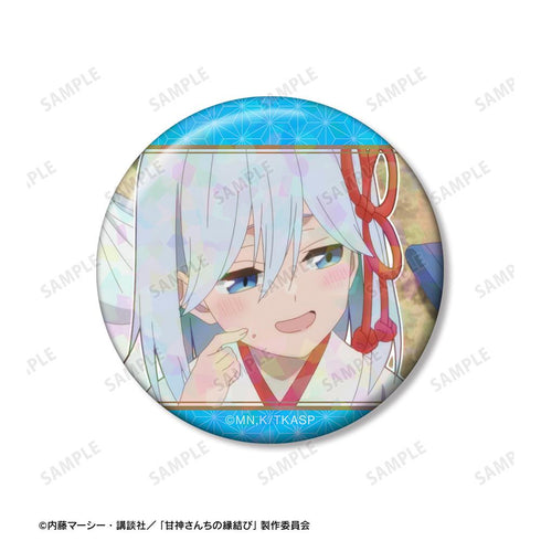 『甘神さんちの縁結び』甘神 朝姫 ホログラム缶バッジ3個セット
