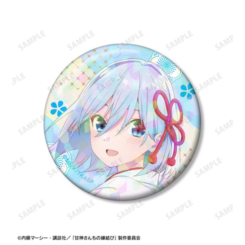 『甘神さんちの縁結び』甘神 朝姫 ホログラム缶バッジ3個セット